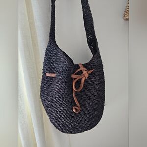 Rag&Bone daily raffia bucket bag